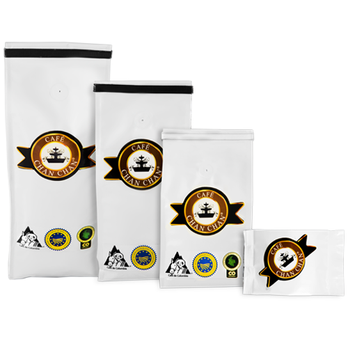 tipos de presentacion de café chan chan